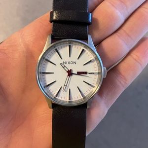 NIXON Sentry Brown Leather